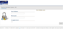 Tablet Screenshot of portal.keycom.ch