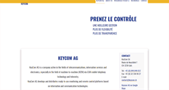 Desktop Screenshot of keycom.ch